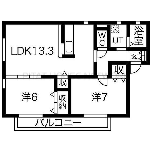 間取図(平面図)