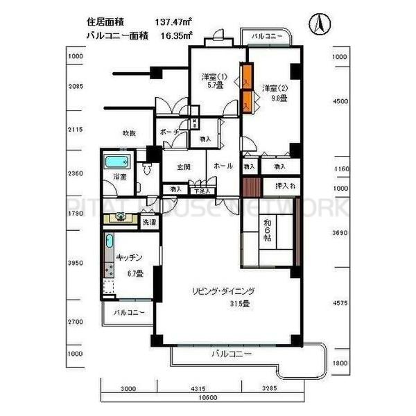 間取図(平面図)