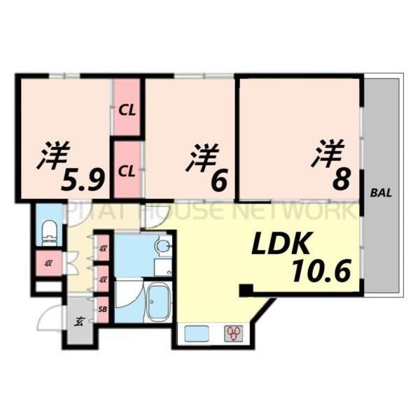 間取図(平面図)