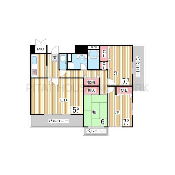 間取図(平面図)
