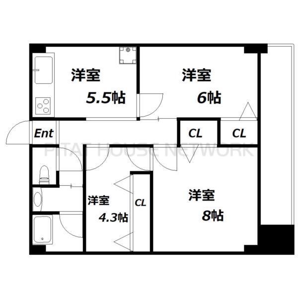 間取図(平面図)