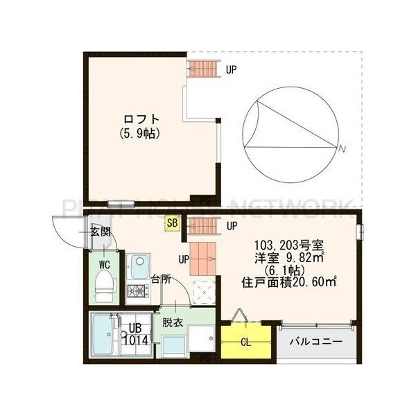 間取図(平面図)