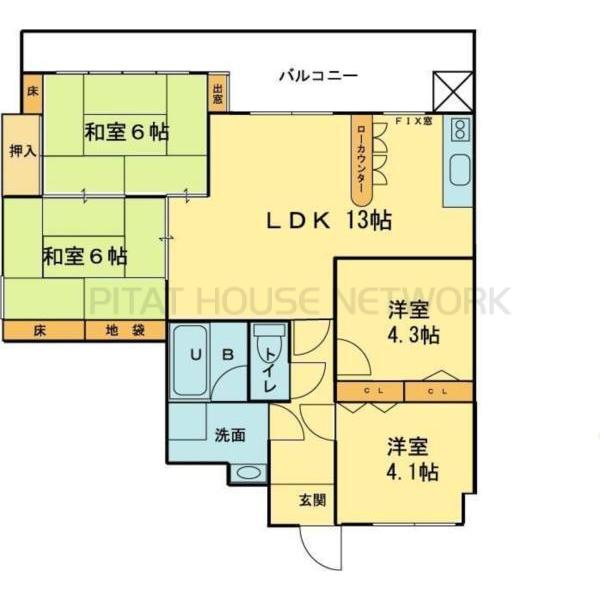 間取図(平面図)