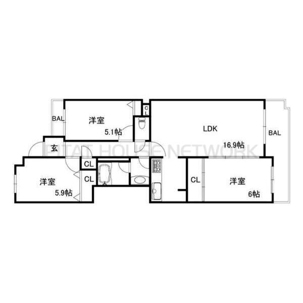 間取図(平面図)