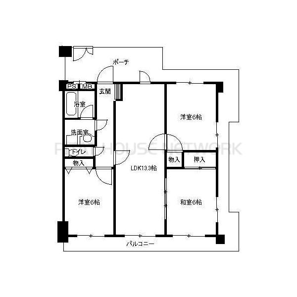 間取図(平面図)