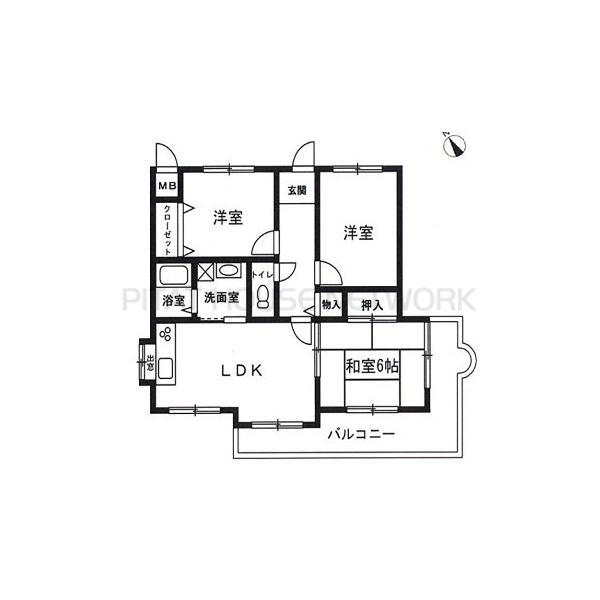 間取図(平面図)