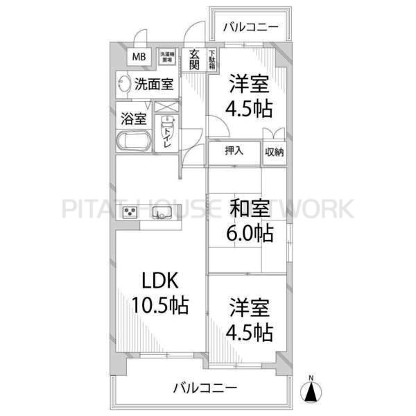 間取図(平面図)