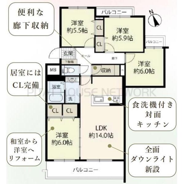 間取図(平面図)