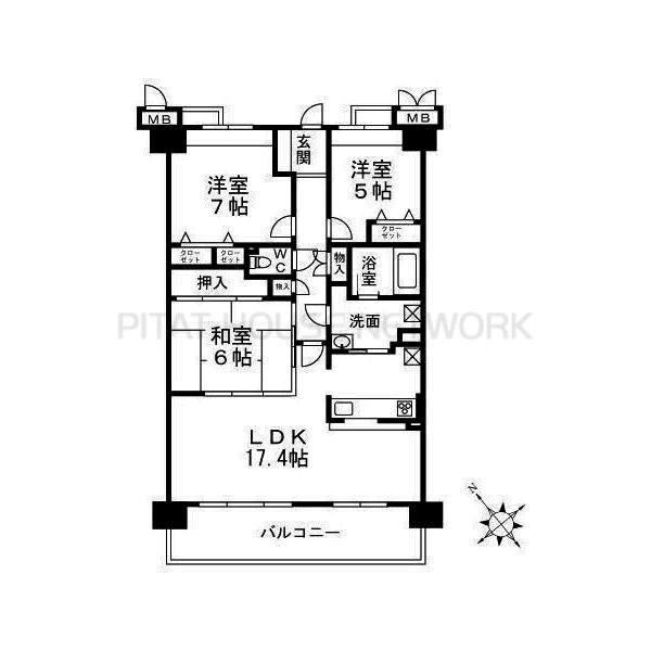 間取図(平面図)