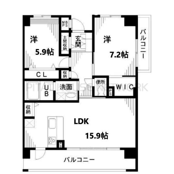 間取図(平面図)