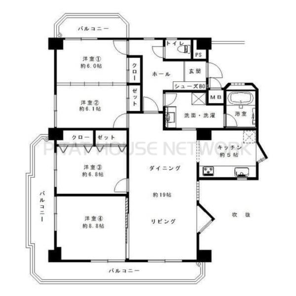 間取図(平面図)