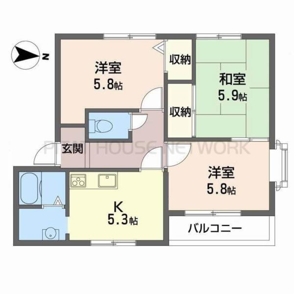 間取図(平面図)