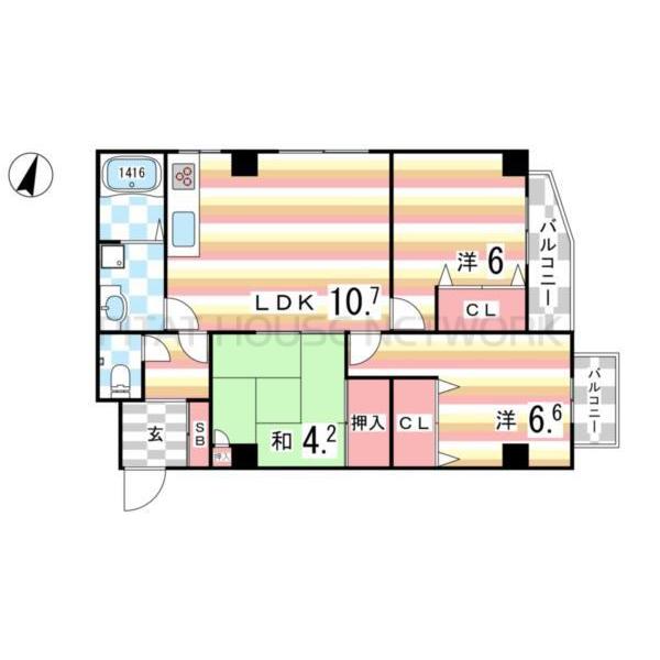 間取図(平面図)