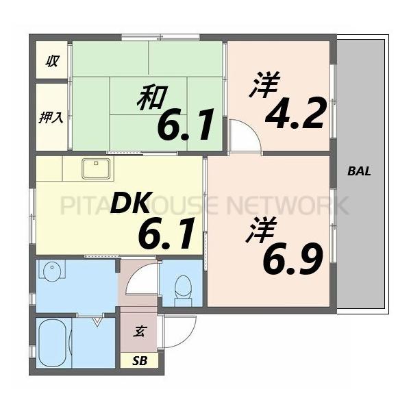間取図(平面図)
