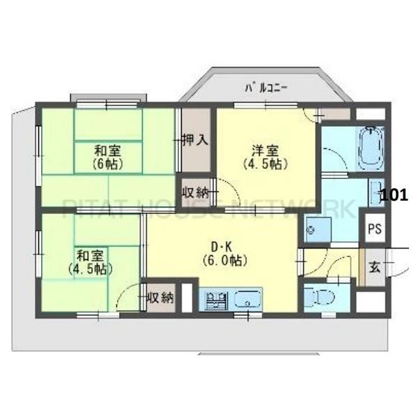 間取図(平面図)