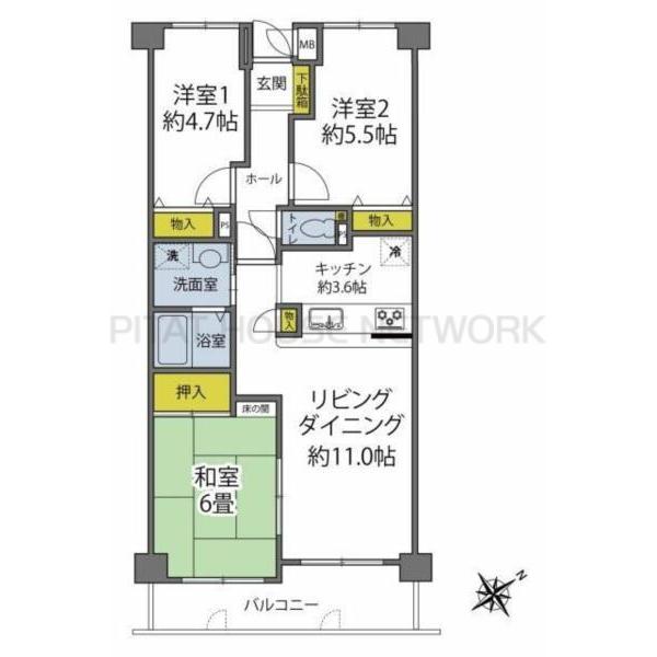 間取図(平面図)
