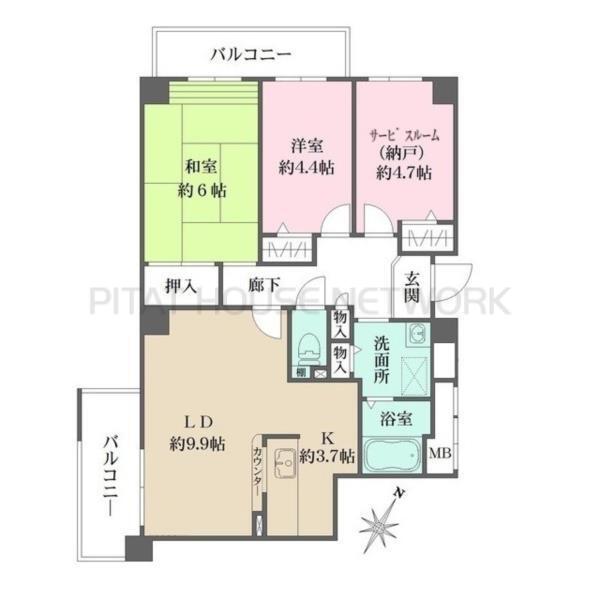 間取図(平面図)