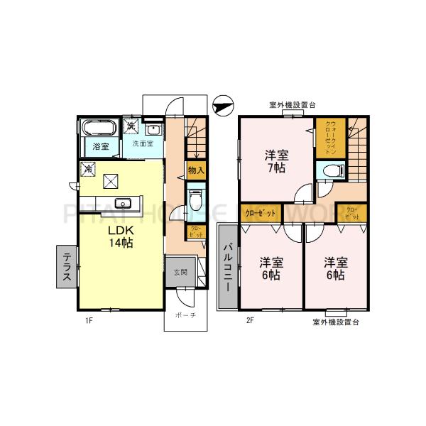間取図(平面図)