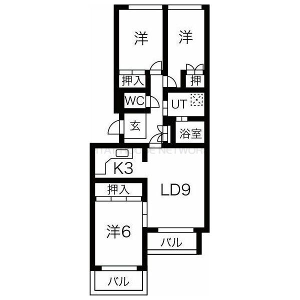 間取図(平面図)