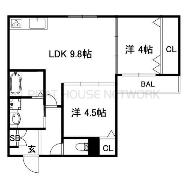 間取図(平面図)