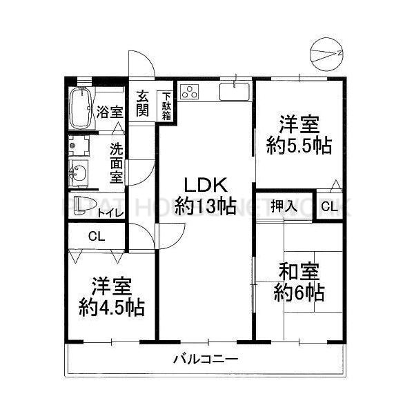 間取図(平面図)