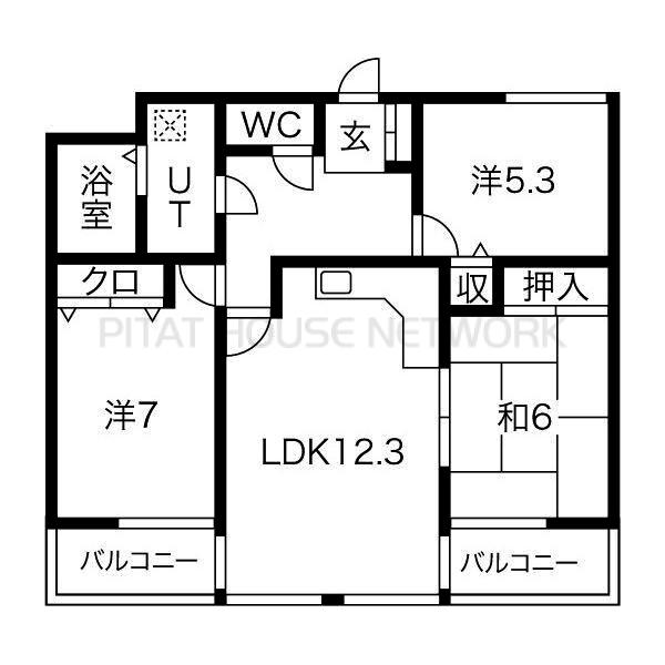 間取図(平面図)