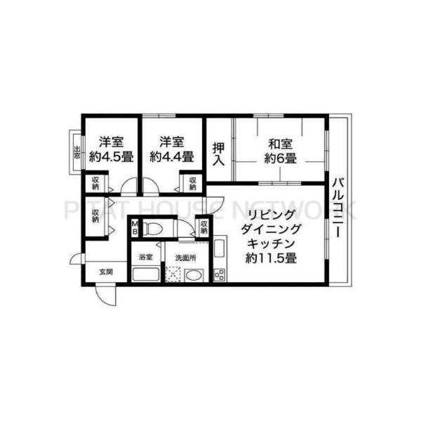 間取図(平面図)