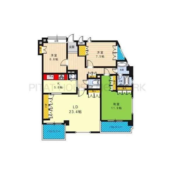 間取図(平面図)