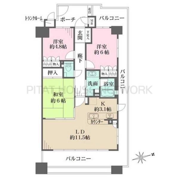 間取図(平面図)