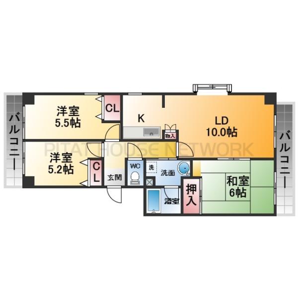 間取図(平面図)