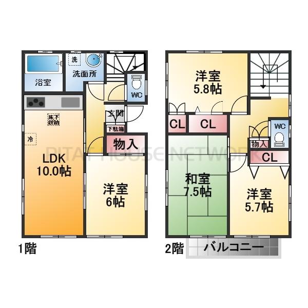 間取図(平面図)
