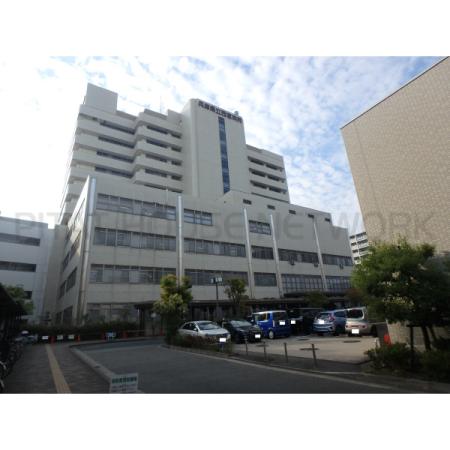 兵庫県立西宮病院：363m