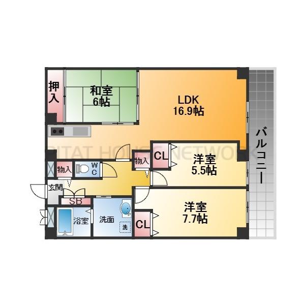 間取図(平面図)