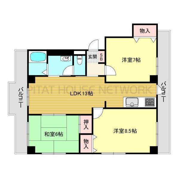 間取図(平面図)