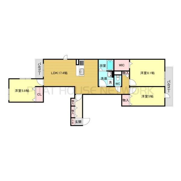 間取図(平面図)