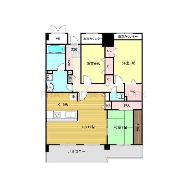 間取図(平面図)