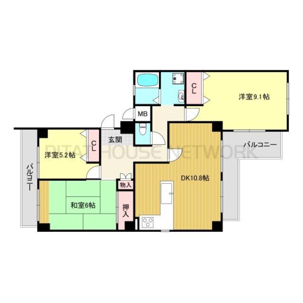 間取図(平面図)