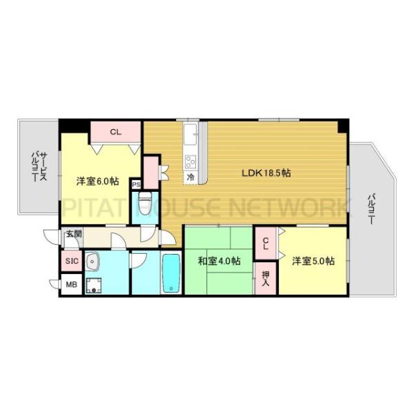 間取図(平面図)