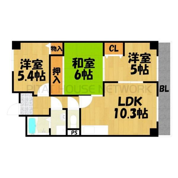 間取図(平面図)