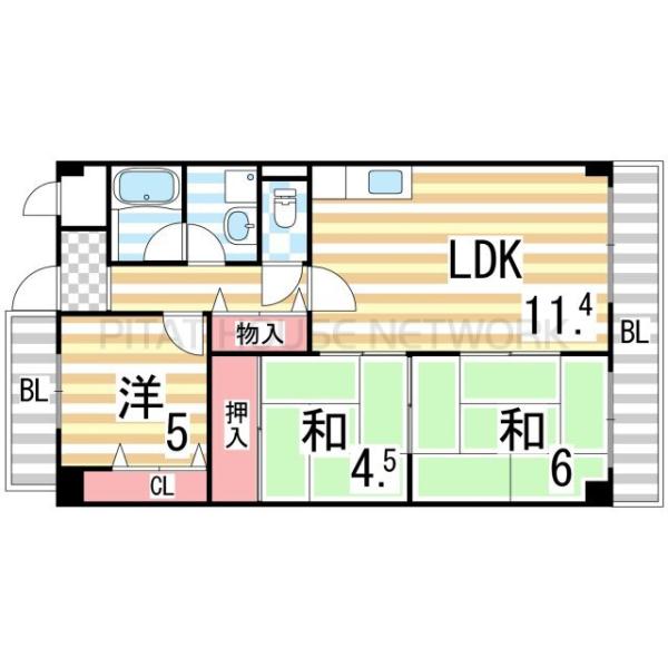 間取図(平面図)