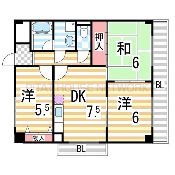 間取図(平面図)