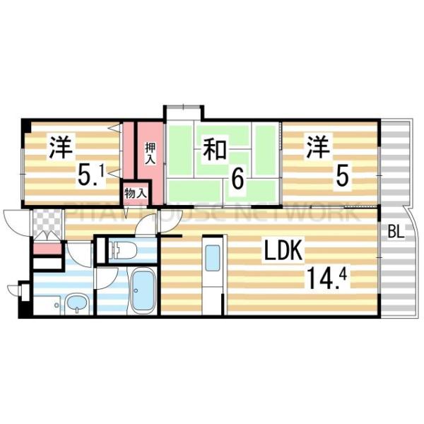 間取図(平面図)