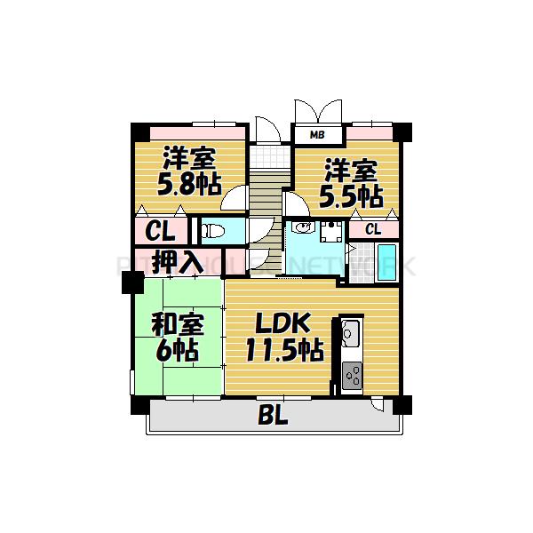 間取図(平面図)