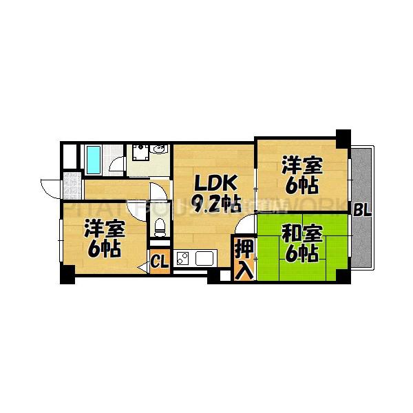間取図(平面図)