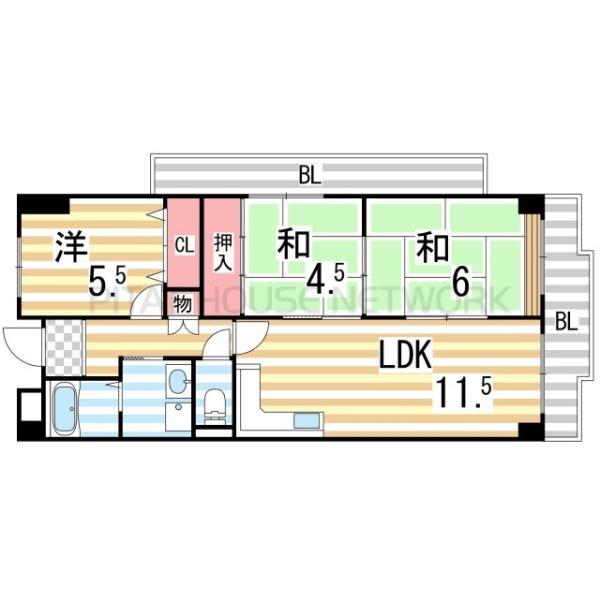 間取図(平面図)
