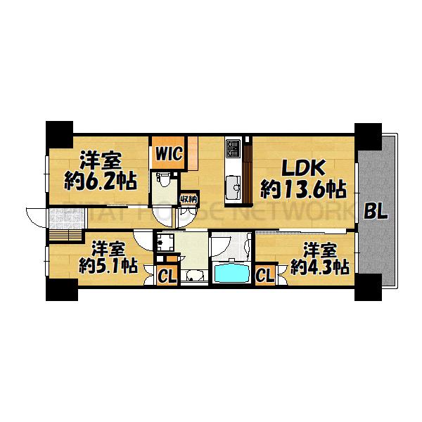 間取図(平面図)