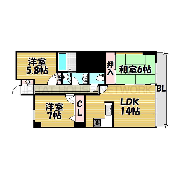 間取図(平面図)
