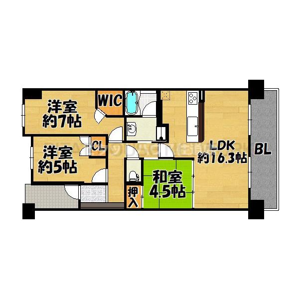 間取図(平面図)