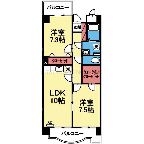 南向きの西側角部屋★