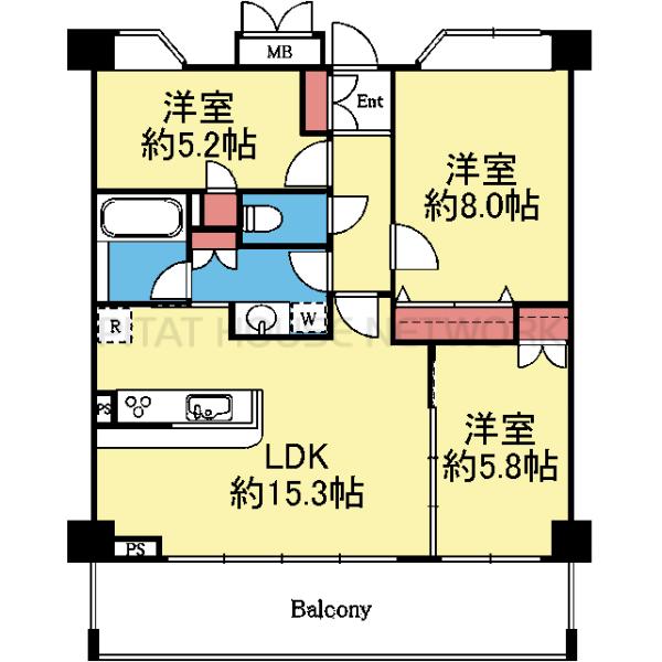 全室洋室！